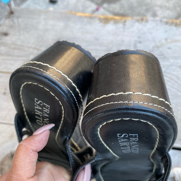 Franco Sarto black wedges - Picture 4 of 7